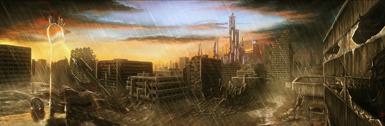 future city nuclear rain invisible man desktop 4234x1385 hd-wallpaper-199263